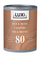 Lackfärg V-80 Vit 0,75 L Luxi